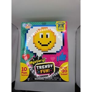 Grin Studios - TRENDY FUN Mystery Toy Box - 10 Trendy Fun Surprises! New!
